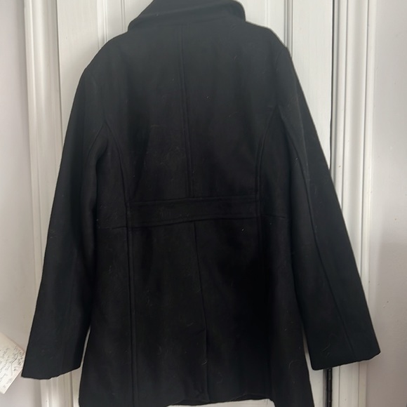 GAP KIDS NWT navy wool lined pea coat   Gorgeous Sz M - Picture 3 of 6